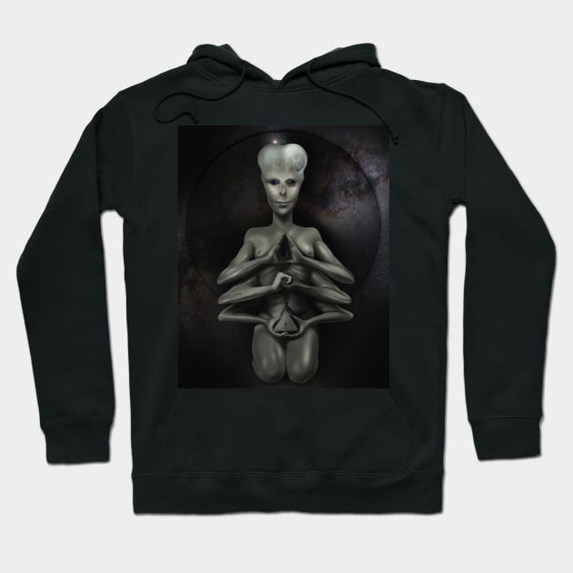 Alfa alien universe builder Hoodie by lidijaarts